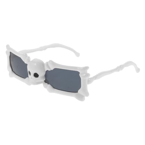Homoyoyo Skull Shaped Party Brille Kunststoff Halloween Kostüm Brille Leicht Tragbar Für Jungen Mädchen Unisex Partyaccessoire Für Halloween Geburtstagsfeier Kostümball Homoyoyo Skull Shaped Party Brille Kunststoff Halloween Kostüm Brille Leicht Tragbar Für Jungen Mädchen Unisex Partyaccessoire Für Halloween Geburtstagsfeier Kostümball von Homoyoyo