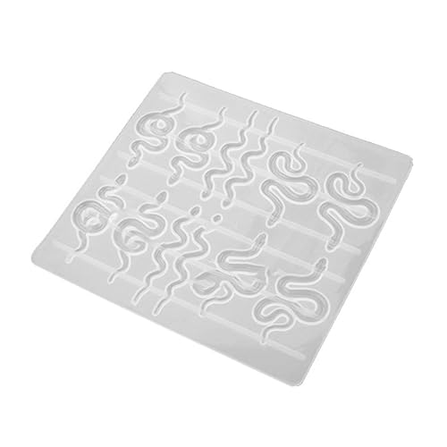 Homoyoyo Snake Shape Ohrring Silikonform Gießform Für DIY Schmuck Wiederverwendbare Dekorationsform Für Ohrringe Schlüsselanhänger Und Besondere Kompakt Und Einfach Homoyoyo Snake Shape Ohrring Silikonform Gießform Für DIY Schmuck Wiederverwendbare Dekorationsform Für Ohrringe Schlüsselanhänger Und Besondere Kompakt Und Einfach von Homoyoyo