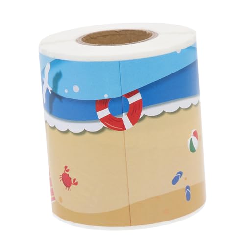 Homoyoyo Sommerliche Strand wandbordüren Aufkleber für Klassenzimmer Tafel Dekoration Selbstklebend für Bulletin Boards Fenster Türen und Strand mottopartys von Homoyoyo