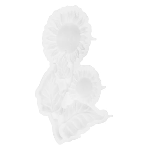Homoyoyo Sonnenblumen Silikonform für DIY Bastelarbeiten Wiederverwendbare Flexible Gießform für Epoxidharz und Kreative Wanddekorationen für Kunstprojekte von Homoyoyo