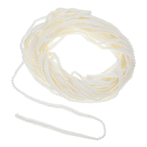 Homoyoyo Spitzenband Mit Kunstperlen: Perlenfransen-applikation, Bastelband, Perlenspitzenbesatz Zum Selbernähen, Kostüm, Lampenschirm, Hochzeits- Und Party-dekoration. Homoyoyo Spitzenband Mit Kunstperlen: Perlenfransen-applikation, Bastelband, Perlenspitzenbesatz Zum Selbernähen, Kostüm, Lampenschirm, Hochzeits- Und Party-dekoration. von Homoyoyo