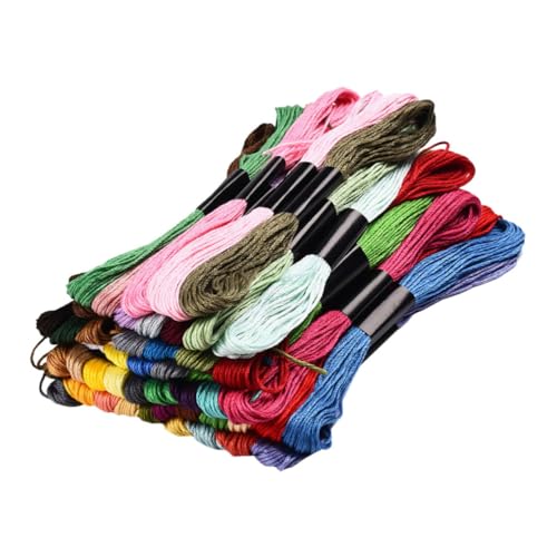 Homoyoyo Stickgarn Baumwolle Farbenfrohe Weiche Fäden für Kreuzstich und DIY Projekte für Anfänger und Handarbeitsliebhaber Homoyoyo Stickgarn Baumwolle Farbenfrohe Weiche Fäden für Kreuzstich und DIY Projekte für Anfänger und Handarbeitsliebhaber von Homoyoyo