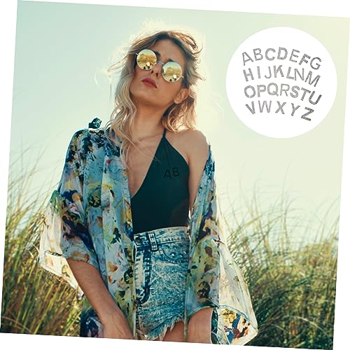 Homoyoyo Strass Aufnäher Alphabet Teiliges Bügelmotive zum Aufbügeln Bestickte Applikationen mit Hot Melt Kleber Dekorative Patches für Jeans Kleidung Taschen DIY Textilien Homoyoyo Strass Aufnäher Alphabet Teiliges Bügelmotive zum Aufbügeln Bestickte Applikationen mit Hot Melt Kleber Dekorative Patches für Jeans Kleidung Taschen DIY Textilien von Homoyoyo