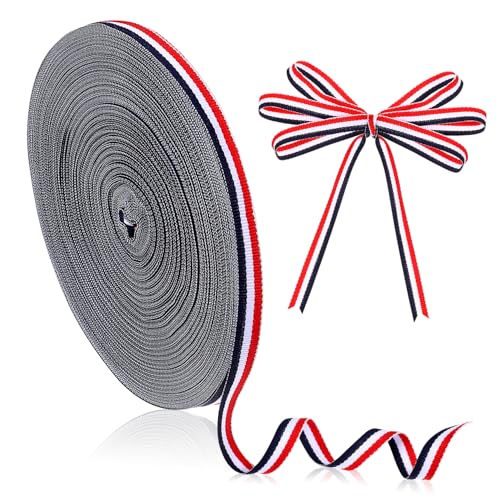 Homoyoyo Streifenband Polyester Rolle Rot Weiß und Marineblau für Hochzeitsdekoration Geschenkverpackungen und Bastelprojekte Homoyoyo Streifenband Polyester Rolle Rot Weiß und Marineblau für Hochzeitsdekoration Geschenkverpackungen und Bastelprojekte von Homoyoyo