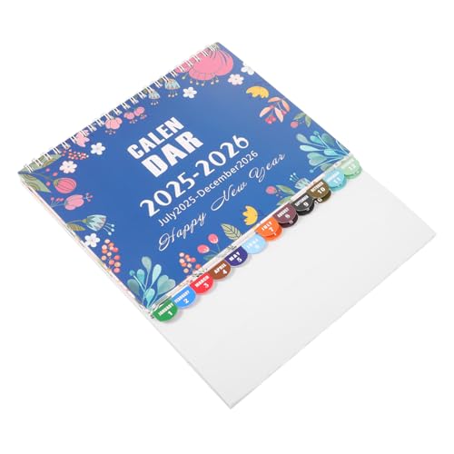 Homoyoyo Tagesplaner-kalender 2026: 25.7.-26.12. Doppeldrahtgebundener Tischkalender Mit Notizblock – Dekoratives Schreibtisch-planer-zubehör Für Das Familienbüro Homoyoyo Tagesplaner-kalender 2026: 25.7.-26.12. Doppeldrahtgebundener Tischkalender Mit Notizblock – Dekoratives Schreibtisch-planer-zubehör Für Das Familienbüro von Homoyoyo