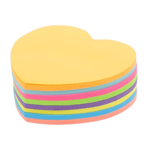 Homoyoyo Teiliges Bunte Herzförmige Haftnotizen Selbstklebende Memo Pads Praktische Notizzettel für Büro Schule Bücher und Termine Klein Tragbar Rückstandsfrei Ablösbar Homoyoyo Teiliges Bunte Herzförmige Haftnotizen Selbstklebende Memo Pads Praktische Notizzettel für Büro Schule Bücher und Termine Klein Tragbar Rückstandsfrei Ablösbar von Homoyoyo
