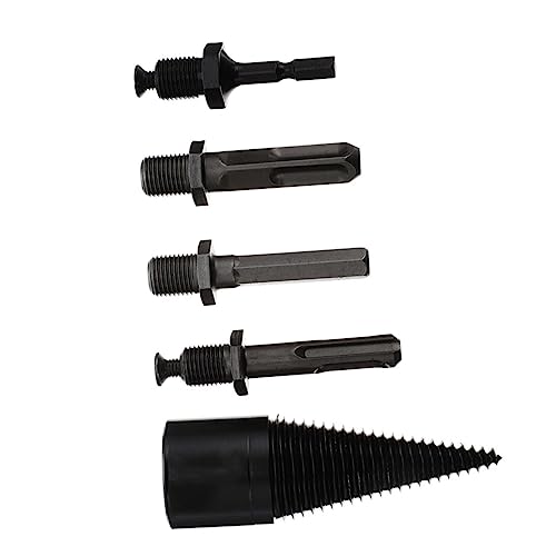 Homoyoyo Teiliges Holzbohrer Feuerholzspalter Kegeldrillbohrer Hochtemperaturgehärtet Kraft und Zeitersparnis Für Bohrmaschine Brennholzspalten Robust Verschleißfest Homoyoyo Teiliges Holzbohrer Feuerholzspalter Kegeldrillbohrer Hochtemperaturgehärtet Kraft und Zeitersparnis Für Bohrmaschine Brennholzspalten Robust Verschleißfest von Homoyoyo