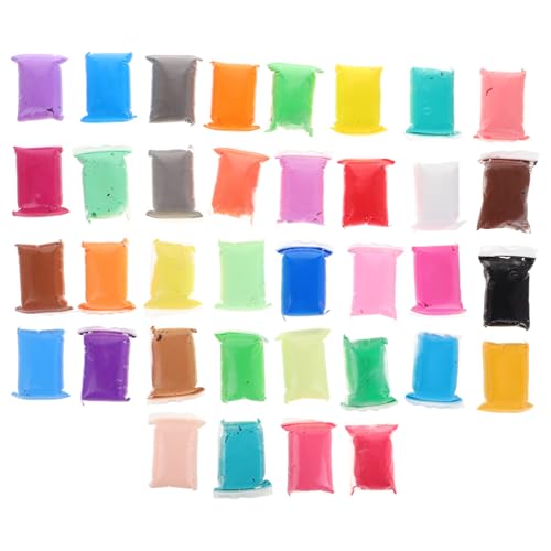 Homoyoyo Teiliges Modelliermasse Ultraleichte Weiche und Dehnbare Knetmasse in Farben für DIY Bastelprojekte und Kreative Handarbeit von Jungen und Mädchen von Homoyoyo