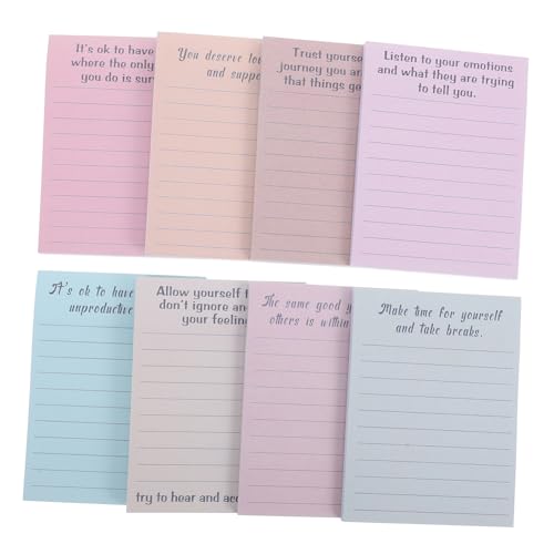 Homoyoyo Teiliges Retro Memo Pads Selbstklebende Notizzettel Vintage Design Japanische Büroartikel Für Büro Zuhause Schule Kreative Scrapbook Sticker von Homoyoyo