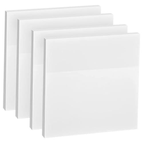Homoyoyo Teiliges Selbstklebende Notizblöcke Transparente Pet Memo Pads Portable Haftnotizen für Büro Schule und Haushalt Vielseitige Reminder und Schreibhilfen von Homoyoyo