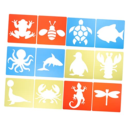 Homoyoyo Teiliges Set Tiere Malvorlagen Schablonen für Wiederverwendbare und Waschbare Zeichenschablonen für DIY Projekte Geeignet für Schulaktivitäten und Basteln Homoyoyo Teiliges Set Tiere Malvorlagen Schablonen für Wiederverwendbare und Waschbare Zeichenschablonen für DIY Projekte Geeignet für Schulaktivitäten und Basteln von Homoyoyo