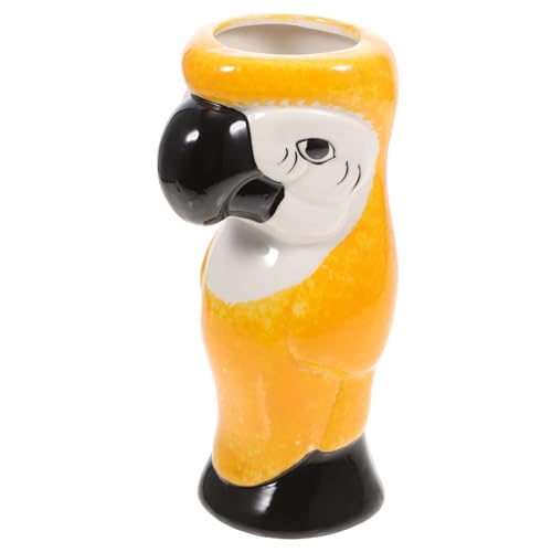 Homoyoyo Tiki Cocktailbecher Set Aus Keramik - 4 Bunte Papagei-Tiki Becher Für Hawaiianische Luau Partys Und Tropical Cocktails Einzigartige Getränke Dekoration Für Ihre Bar Homoyoyo Tiki Cocktailbecher Set Aus Keramik - 4 Bunte Papagei-Tiki Becher Für Hawaiianische Luau Partys Und Tropical Cocktails Einzigartige Getränke Dekoration Für Ihre Bar von Homoyoyo