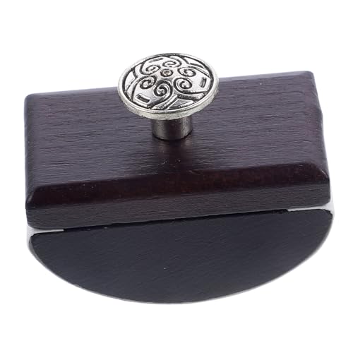 Homoyoyo Tintenabsorber Stempelkissen Für Stempel Werkzeug Prägung Stempelkissen Zum Stempeln Name Home Office Accessoires Tintenlöschwippe Kalligraphie Pads Aluminiumlegierung Schwarz von Homoyoyo