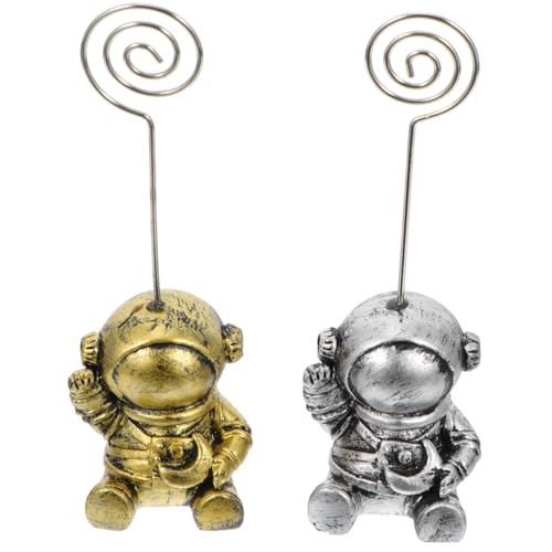 Homoyoyo Tischdekoration Memo Clip Vintage Astronaut Fotohalter Platzhalter für Hochzeit Geburtstag Party Schreibtisch Accessoires Langlebig Wiederverwendbar Homoyoyo Tischdekoration Memo Clip Vintage Astronaut Fotohalter Platzhalter für Hochzeit Geburtstag Party Schreibtisch Accessoires Langlebig Wiederverwendbar von Homoyoyo