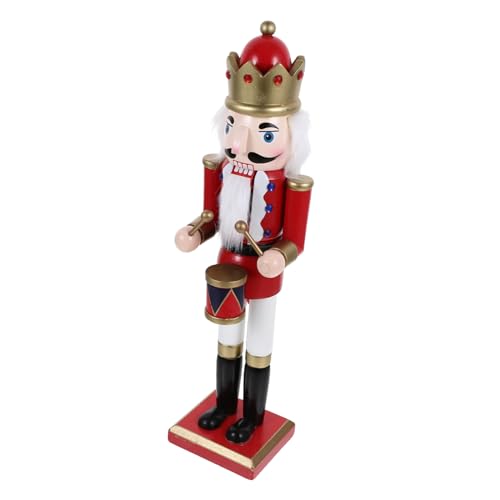 Homoyoyo Traditionelle Holz Figur Weihnachtsdekoration Festlich Rot Handgefertigte Holzfigur als Langlebiger Weihnachtsschmuck für Zuhause Hotel Homoyoyo Traditionelle Holz Figur Weihnachtsdekoration Festlich Rot Handgefertigte Holzfigur als Langlebiger Weihnachtsschmuck für Zuhause Hotel von Homoyoyo