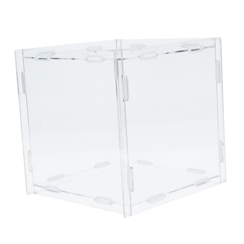 Homoyoyo Transparente Acryl Losbox mit Schlitz Abnehmbare Spiel und Spendenbox Vielseitige Wahlurne für Firmenfeiern und Spiele von Homoyoyo