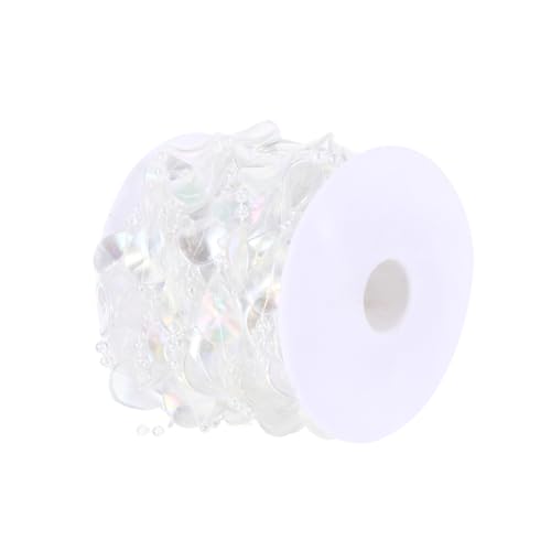 Homoyoyo Transparente Acryl perlengirlande Vielseitiger Schmuck trim für Hochzeit DIY dekoration Zuschneidbar für Vorhänge Blumenarrangements und Lampenschirme Homoyoyo Transparente Acryl perlengirlande Vielseitiger Schmuck trim für Hochzeit DIY dekoration Zuschneidbar für Vorhänge Blumenarrangements und Lampenschirme von Homoyoyo