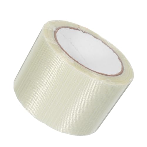 Homoyoyo Transparente Fiberglas Klebeband Einseitig Verstärktes Strapping Tape mit Netzstruktur Reißfest und Verschleißbeständig für Verpackung Versand und Industrielle Anwendungen Homoyoyo Transparente Fiberglas Klebeband Einseitig Verstärktes Strapping Tape mit Netzstruktur Reißfest und Verschleißbeständig für Verpackung Versand und Industrielle Anwendungen von Homoyoyo