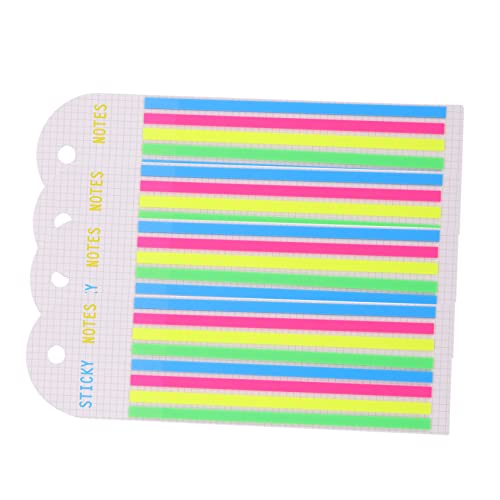 Homoyoyo Transparente Fluoreszierende Seitenmarker Schmale Selbstklebende Indexstreifen Wiederverwendbare Notizzettel für Bücher Büro und Studium Praktische Markierstreifen für Text und Homoyoyo Transparente Fluoreszierende Seitenmarker Schmale Selbstklebende Indexstreifen Wiederverwendbare Notizzettel für Bücher Büro und Studium Praktische Markierstreifen für Text und von Homoyoyo