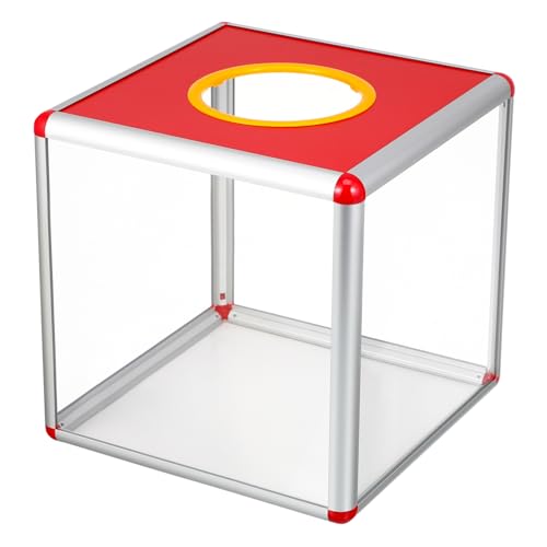 Homoyoyo Transparente Lotteriebox Professionelle Vorschlagsbox für Büro Spendenaktionen und Gewinnspiele Robust und Langlebig für Veranstaltungen und Abstimmungen Homoyoyo Transparente Lotteriebox Professionelle Vorschlagsbox für Büro Spendenaktionen und Gewinnspiele Robust und Langlebig für Veranstaltungen und Abstimmungen von Homoyoyo