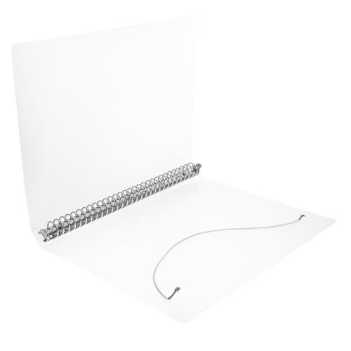 Homoyoyo Transparente PP Binder Hülle Robuste Lose Abdeckung Schmutzabweisend Wiederverwendbar für Schule und Büro Dokumentenordner Schutzhülle von Homoyoyo