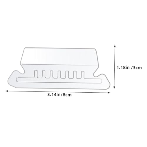 Homoyoyo Transparente PVC Registerkarten für Hängemappen Teiliges mit Abnehmbaren Kleinen Beschriftungsetiketten zur Einfachen und Langlebigen Ordnerbeschriftung und Dokumentenorganisation Homoyoyo Transparente PVC Registerkarten für Hängemappen Teiliges mit Abnehmbaren Kleinen Beschriftungsetiketten zur Einfachen und Langlebigen Ordnerbeschriftung und Dokumentenorganisation von Homoyoyo