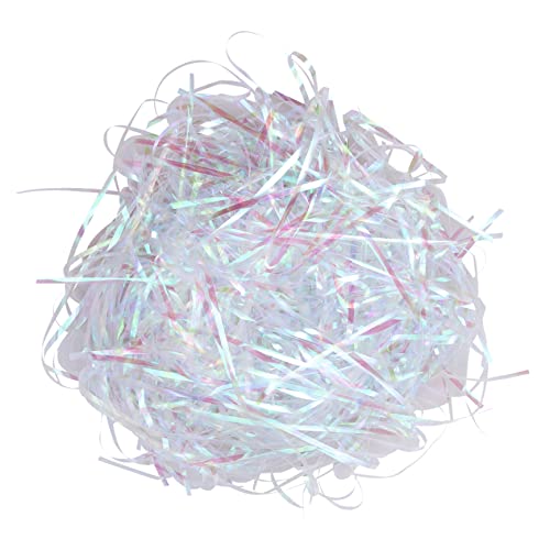 Homoyoyo Transparente Seidenpapier Box mit Buntem Füllmaterial Geeignet als Geschenkbox Füllung für Feiertage und Besondere Anlässe von Homoyoyo