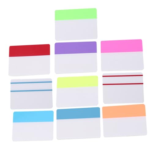 Homoyoyo Transparente Selbstklebende Memo Pads Fluoreszierende Haftnotizen Multifunktional pro Block Wiederverwendbar für Schüler Büro Schule und Zuhause von Homoyoyo