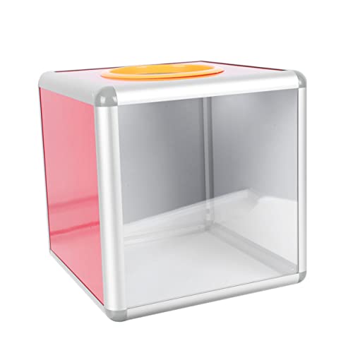 Homoyoyo Transparente Spendenbox aus Stabilem mit Schlitz für Charity Wahlurnen Losbox Sichere Aufbewahrung von Stimmzetteln Bargeld und Spenden für Vereine und Events von Homoyoyo