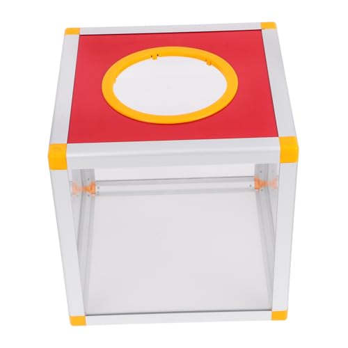 Homoyoyo Transparente Spendenbox mit Schlüssel Multifunktionale Abstimmungs und Vorschlagsbox für Partys Spenden und Gewinnspiele Robuste und von Homoyoyo