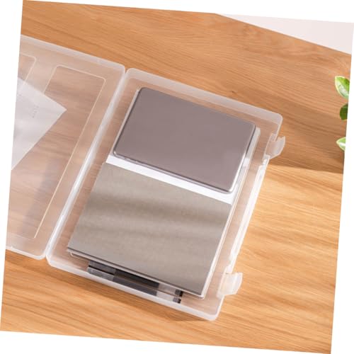 Homoyoyo Transparente Tragbare Dokumentenbox mit Griff Multifunktionaler zur Geordneten Aufbewahrung von Akten Zertifikaten und Papieren für Büro Schule und Zuhause von Homoyoyo