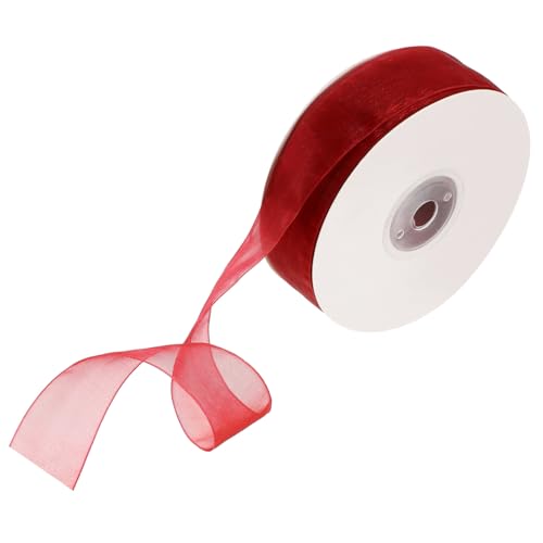 Homoyoyo Transparente Tüllband Verschleißfestes Geschenkband aus Polyester Zuschneidbares Bastelband für DIY Schleifen Geschenkverpackung Partydeko Vielseitiges Zubehör Homoyoyo Transparente Tüllband Verschleißfestes Geschenkband aus Polyester Zuschneidbares Bastelband für DIY Schleifen Geschenkverpackung Partydeko Vielseitiges Zubehör von Homoyoyo