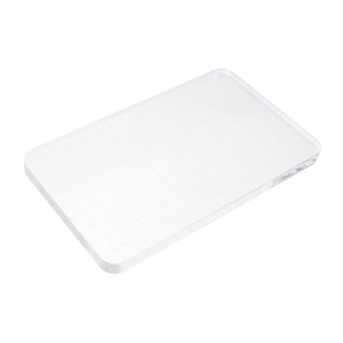Homoyoyo Transparenter Acryl Stempelblock mit Ergonomischem Griff Leicht zu Reinigen Vielseitig Einsetzbar für Tagebücher Einladungen und Bastelarbeiten Langlebiges DIY Stempelzubehör für Homoyoyo Transparenter Acryl Stempelblock mit Ergonomischem Griff Leicht zu Reinigen Vielseitig Einsetzbar für Tagebücher Einladungen und Bastelarbeiten Langlebiges DIY Stempelzubehör für von Homoyoyo