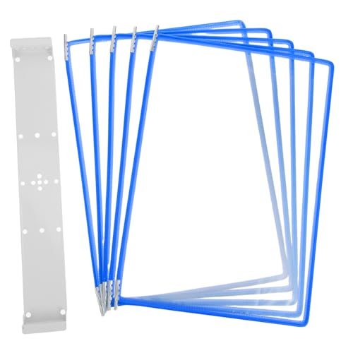 Homoyoyo Transparenter Wand Aktenhalter 5 Seitiger Hängeprospekthalter – A4 Dokumentenständer Fürs Büro – Platzsparender Literatur Organizer Homoyoyo Transparenter Wand Aktenhalter 5 Seitiger Hängeprospekthalter – A4 Dokumentenständer Fürs Büro – Platzsparender Literatur Organizer von Homoyoyo