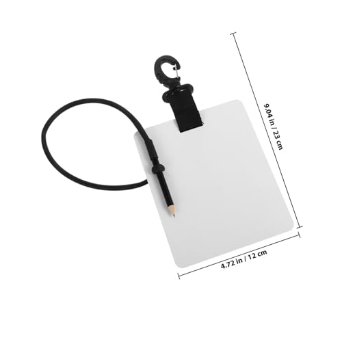 Homoyoyo Unterwasser Schreibtafel Scuba Write Board Leicht mit Clip Praktisches Tauchzubehör für Notizen Kommunikation und Skizzen Beim Tauchen Schwimmen Homoyoyo Unterwasser Schreibtafel Scuba Write Board Leicht mit Clip Praktisches Tauchzubehör für Notizen Kommunikation und Skizzen Beim Tauchen Schwimmen von Homoyoyo