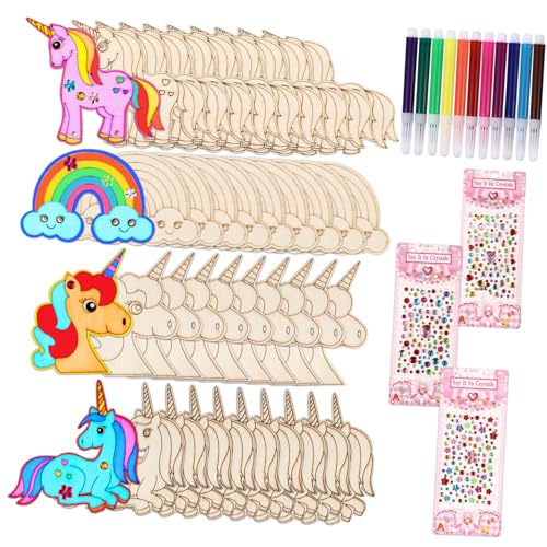 Homoyoyo Unvollendete Einhorn holzscheiben Naturholz DIY Holzfiguren Basteln Geburtstag Party Dekoration Geschenk Holzplättchen für Kreative Handwerksprojekte Homoyoyo Unvollendete Einhorn holzscheiben Naturholz DIY Holzfiguren Basteln Geburtstag Party Dekoration Geschenk Holzplättchen für Kreative Handwerksprojekte von Homoyoyo