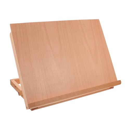 Homoyoyo Verstellbare Faltbare Tischstaffelei aus Holz Desktop Zeichenbrett für Künstler Robustes Langlebiges Material Platzsparend Klappbar für Anfänger und Fortgeschrittene Homoyoyo Verstellbare Faltbare Tischstaffelei aus Holz Desktop Zeichenbrett für Künstler Robustes Langlebiges Material Platzsparend Klappbar für Anfänger und Fortgeschrittene von Homoyoyo