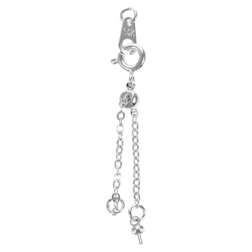 Homoyoyo Verstellbare Verlängerungskette mit Rundem Karabiner Metalllegierung für DIY Schmuckherstellung Halsketten und Armbänder Einfache Montage Vielseitig Einsetzbar Homoyoyo Verstellbare Verlängerungskette mit Rundem Karabiner Metalllegierung für DIY Schmuckherstellung Halsketten und Armbänder Einfache Montage Vielseitig Einsetzbar von Homoyoyo