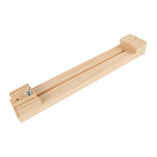 Homoyoyo Verstellbarer Holz Armbandrahmen Weben Werkzeug Paracord Jig DIY Basteln für Anfänger und Kreative Schmuckherstellung von Homoyoyo