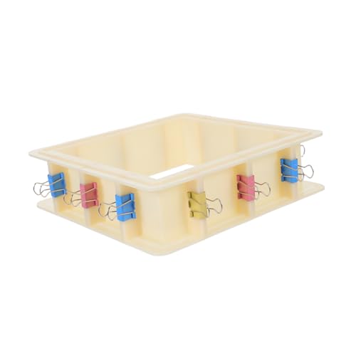 Homoyoyo Verstellbarer Kunststoff Mould Rahmen für Diy Silikonformen Widerstandsfähiges Abnehmbares Gehäuse für Epoxidharz Formen Seifen und Kerzenherstellung Vielseitig Einsetzbar Homoyoyo Verstellbarer Kunststoff Mould Rahmen für Diy Silikonformen Widerstandsfähiges Abnehmbares Gehäuse für Epoxidharz Formen Seifen und Kerzenherstellung Vielseitig Einsetzbar von Homoyoyo