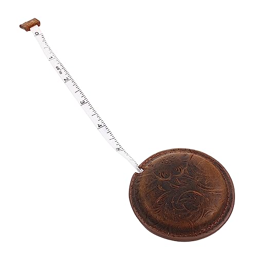 Homoyoyo Vintage Maßband Flexibel und Tragbar Handliches Körpermaßband für Nähen und Kleidung Verschleißfestes Leichtes Maßband für Hüfte und Stoffmessung Homoyoyo Vintage Maßband Flexibel und Tragbar Handliches Körpermaßband für Nähen und Kleidung Verschleißfestes Leichtes Maßband für Hüfte und Stoffmessung von Homoyoyo