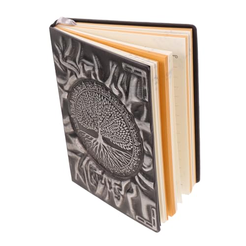 Homoyoyo Vintage Notizbuch mit Geprägtem Pu ledercover Leichtes Blanko Tagebuch für Business Retro Leder Notizblock Handliches Journal für Notizen Skizzen und Planungen Unterwegs Homoyoyo Vintage Notizbuch mit Geprägtem Pu ledercover Leichtes Blanko Tagebuch für Business Retro Leder Notizblock Handliches Journal für Notizen Skizzen und Planungen Unterwegs von Homoyoyo