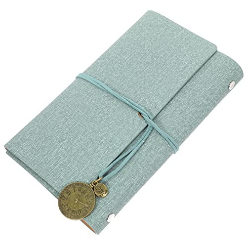 Homoyoyo Vintage Notizbuch mit Losem Handgebundenes Planer Notizbuch Hochwertiges Tragbarer Tagesplaner für Einfache Stilvolle Tägliche Planung und Reibungsloses Schreiben von Homoyoyo