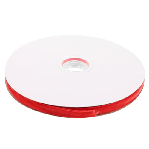 Homoyoyo Vintage Samtband Vielseitiges Geschenkband für Dekoration Bastelprojekte Geschenkverpackung Blumenarrangements DIY Schleifen Verpackungen von Homoyoyo