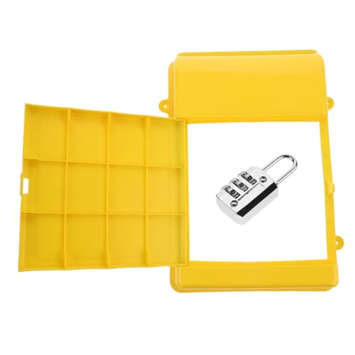 Homoyoyo Vintage Wandbriefkasten Mit Abschließbarem Passwortschloss Sicherer Briefkasten Zur Wandmontage Für Vorschläge Design Für Zuhause Und Gewerbe Praktische von Homoyoyo