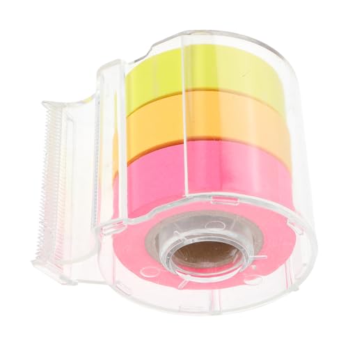 Homoyoyo Vollflächig Klebende Haftnotizen mit Spender Wiederverwendbare Bunte Memo Klebezettel und Langlebig Vielseitiges Büro und Home Note Accessory von Homoyoyo