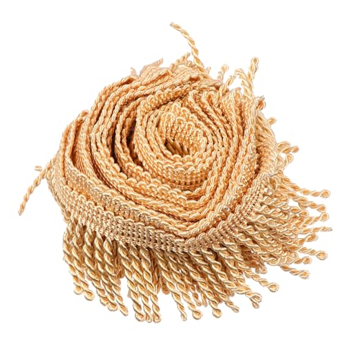 Homoyoyo Vorhang Spitzenfransen Vorhänge Perlen Zubehör Dekoration trimmt hängend Quaste Gardinenbarrenrandbesatz Gardinenfransen Sofa-Fransenbesatz Gardinenstoffbesatz Polyester Golden Homoyoyo Vorhang Spitzenfransen Vorhänge Perlen Zubehör Dekoration trimmt hängend Quaste Gardinenbarrenrandbesatz Gardinenfransen Sofa-Fransenbesatz Gardinenstoffbesatz Polyester Golden von Homoyoyo
