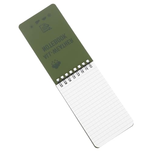 Homoyoyo Wasserdichter Notizblock mit Spiralbindung Kleines Multifunktionales Schreib Planungsnotizbuch Tragbares Memo Pad für Outdoor Büro und Schule Homoyoyo Wasserdichter Notizblock mit Spiralbindung Kleines Multifunktionales Schreib Planungsnotizbuch Tragbares Memo Pad für Outdoor Büro und Schule von Homoyoyo
