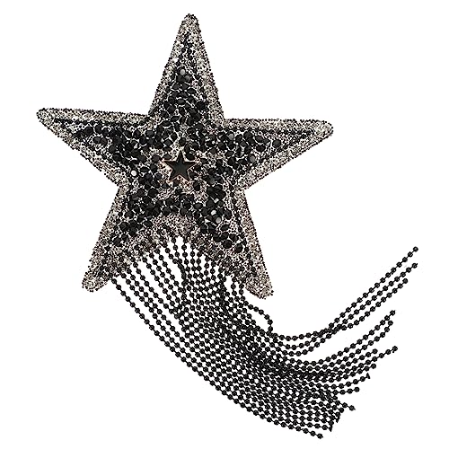 Homoyoyo Wasserdichter Schwarzer Stern Bügelpatch mit Strasssteinen DIY Kleidung Aufbügler für Jacken Hüte Taschen Einfache Anwendung zum Reparieren und Dekorieren Homoyoyo Wasserdichter Schwarzer Stern Bügelpatch mit Strasssteinen DIY Kleidung Aufbügler für Jacken Hüte Taschen Einfache Anwendung zum Reparieren und Dekorieren von Homoyoyo