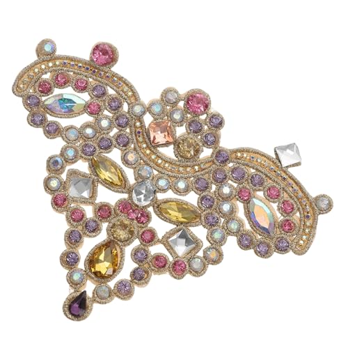 Homoyoyo Wasserdichter Strass Aufbügelpatch mit Glitzer DIY Applikation für Kleidung Schuhe Taschen zur Reparatur und Dekoration von Textilien und Accessoires Homoyoyo Wasserdichter Strass Aufbügelpatch mit Glitzer DIY Applikation für Kleidung Schuhe Taschen zur Reparatur und Dekoration von Textilien und Accessoires von Homoyoyo